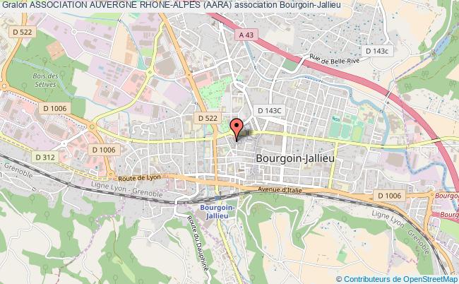 plan association Association Auvergne Rhone-alpes (aara) Bourgoin-Jallieu