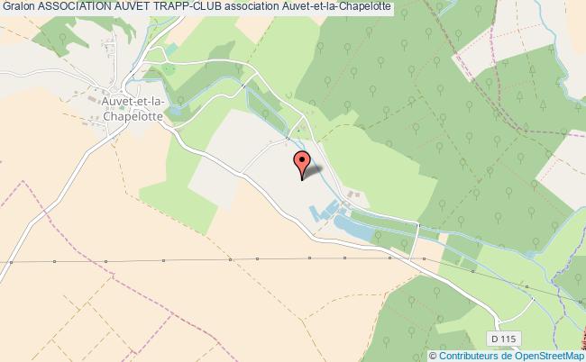 plan association Association Auvet Trapp-club Auvet-et-la-Chapelotte