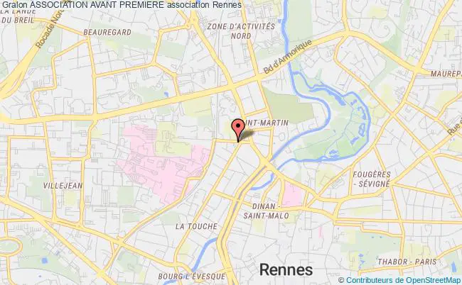 plan association Association Avant Premiere Rennes