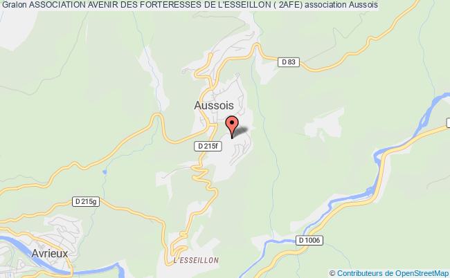 ASSOCIATION AVENIR DES FORTERESSES DE L'ESSEILLON ( 2AFE)