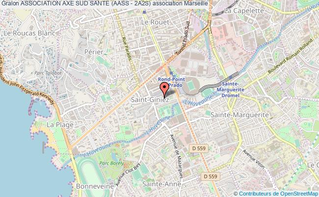 plan association Association Axe Sud Sante (aass - 2a2s) Marseille