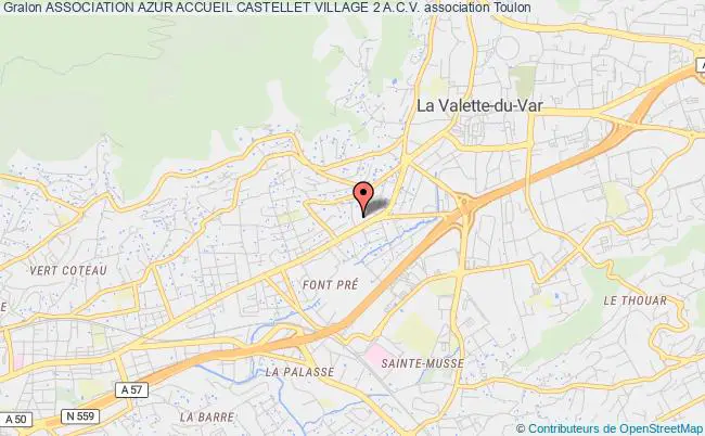 plan association Association Azur Accueil Castellet Village 2 A.c.v. Toulon