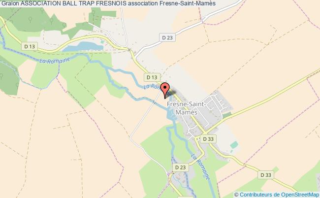 plan association Association Ball Trap Fresnois Fresne-Saint-Mamès