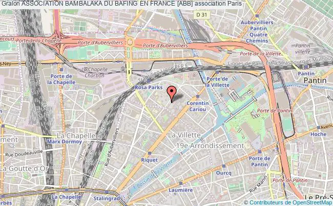 plan association Association Bambalaka Du Bafing En France [abb] Paris