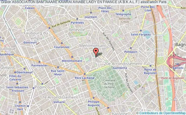 plan association Association Bamtaaare Kawrai Ainabe Laidy En France (a.b.k.a.l.f.) Paris