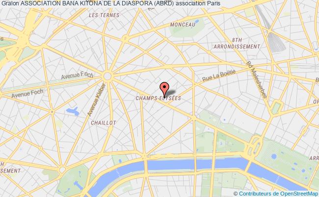 plan association Association Bana Kitona De La Diaspora (abkd) Paris
