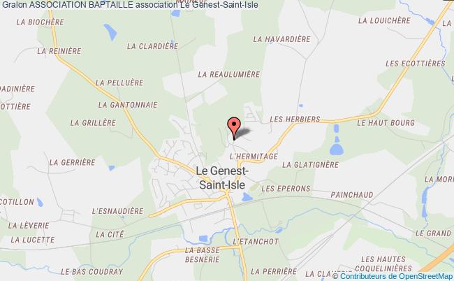 plan association Association Baptaille Genest-Saint-Isle
