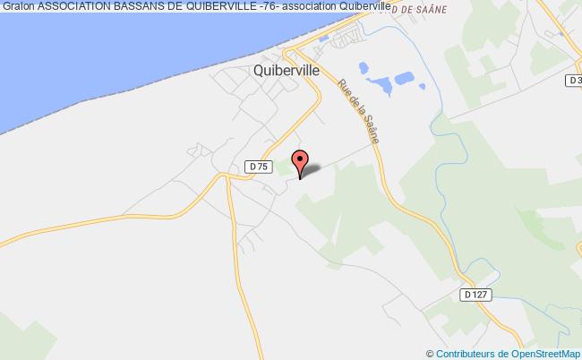 plan association Association Bassans De Quiberville -76- Quiberville