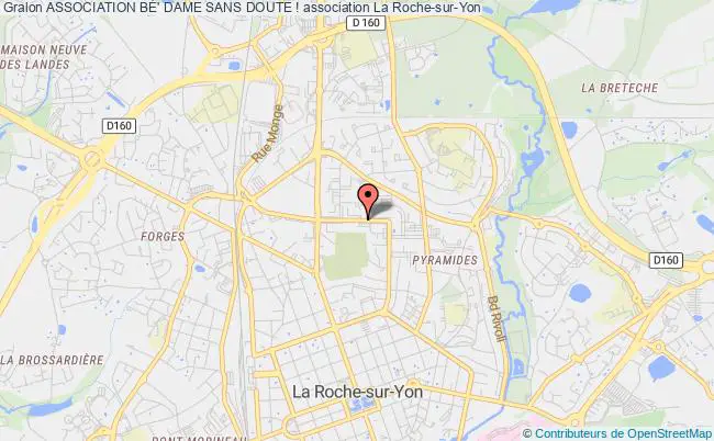 plan association Association BÉ' Dame Sans Doute ! Roche-sur-Yon