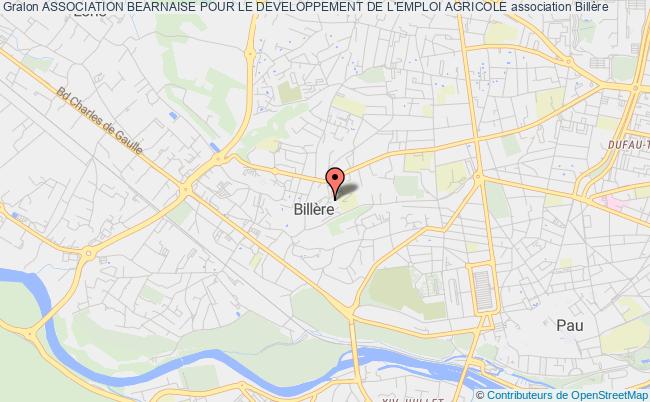plan association Association Bearnaise Pour Le Developpement De L'emploi Agricole 