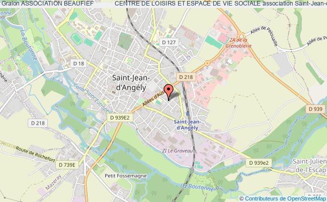 ASSOCIATION BEAUFIEF            CENTRE DE LOISIRS ET ESPACE DE VIE SOCIALE