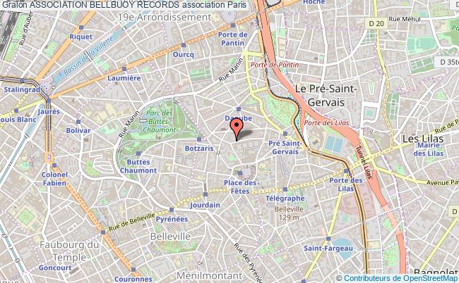 plan association Association Bellbuoy Records Paris