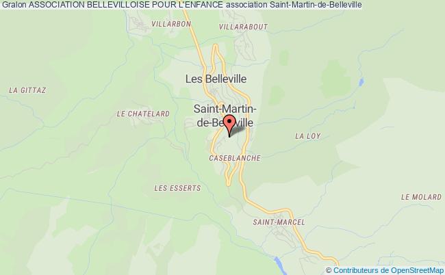 plan association Association Bellevilloise Pour L'enfance Saint-Martin-de-Belleville