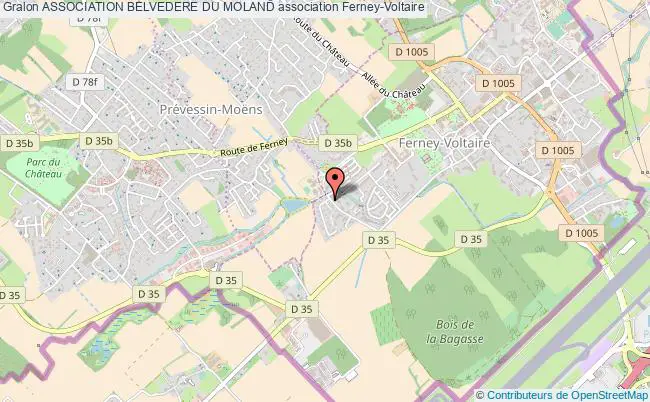 plan association Association Belvedere Du Moland Ferney-Voltaire