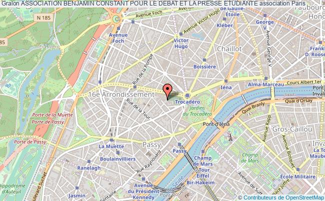 plan association Association Benjamin Constant Pour Le Debat Et La Presse Etudiante Paris