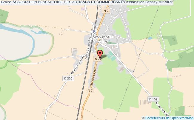 plan association Association Bessaytoise Des Artisans Et Commercants Bessay-sur-Allier