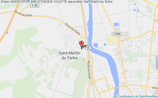 plan association Association BibliothÈque Colette Saint-Martin-du-Tertre