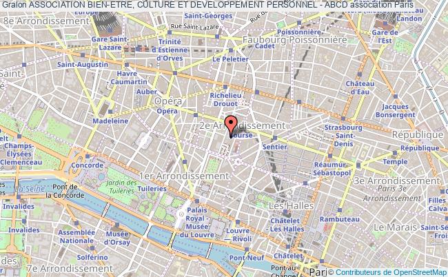 plan association Association Bien-etre, Culture Et Developpement Personnel - Abcd Paris