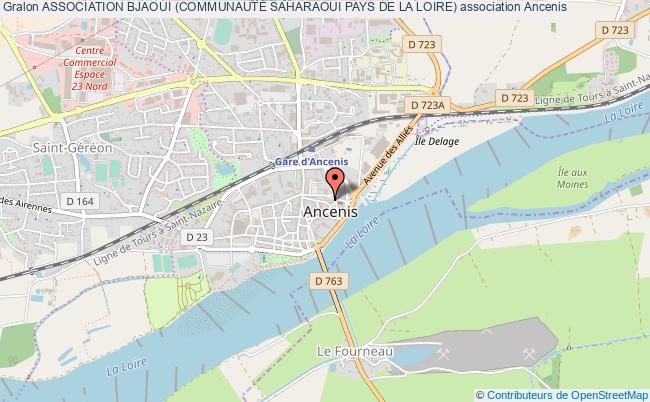 plan association Association Bjaoui (communautÉ Saharaoui Pays De La Loire) Ancenis-Saint-Géréon