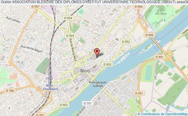 plan association Association Blesoise Des Diplomes D'institut Universitaire Technologique (abdut) Blois