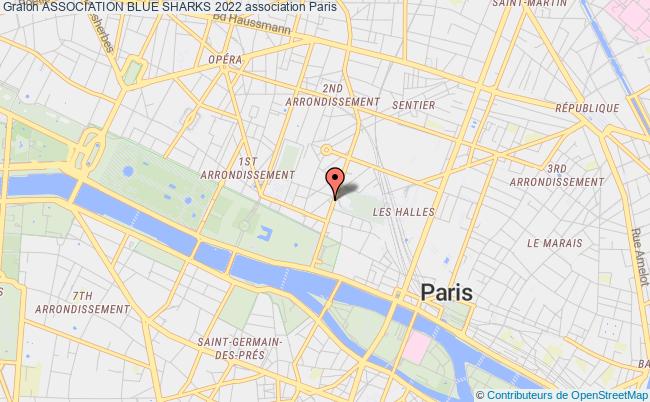 plan association Association Blue Sharks 2022 Paris 1er