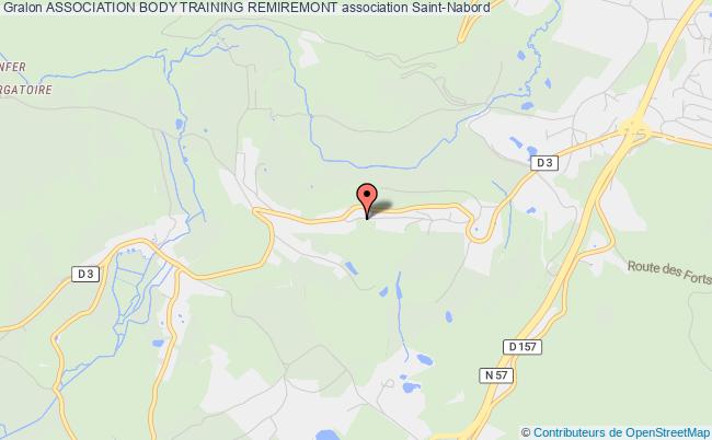 plan association Association Body Training Remiremont Saint-Nabord