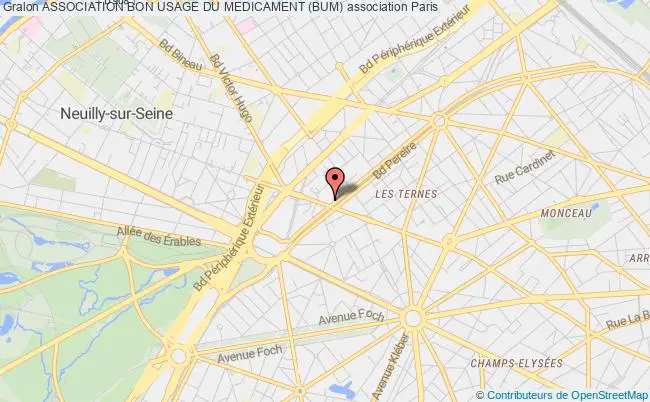 plan association Association Bon Usage Du Medicament (bum) Paris