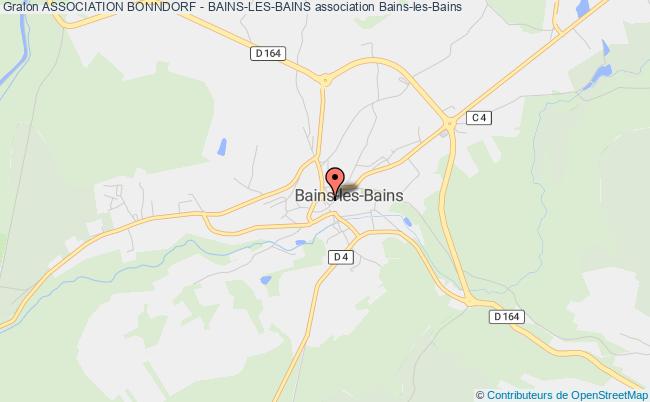 plan association Association Bonndorf - Bains-les-bains Bains-les-Bains