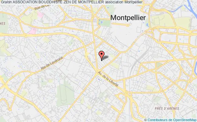 plan association Association Bouddhiste Zen De Montpellier Montpellier