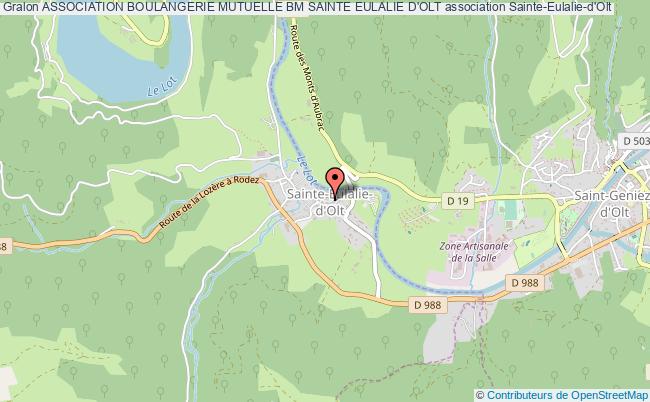 ASSOCIATION BOULANGERIE MUTUELLE BM SAINTE EULALIE D'OLT