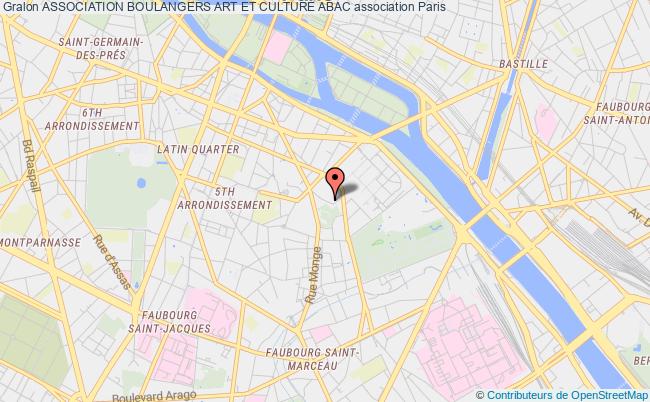 plan association Association Boulangers Art Et Culture Abac Paris