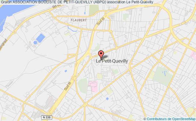 plan association Association Bouliste De Petit-quevilly (abpq) Le Petit-Quevilly