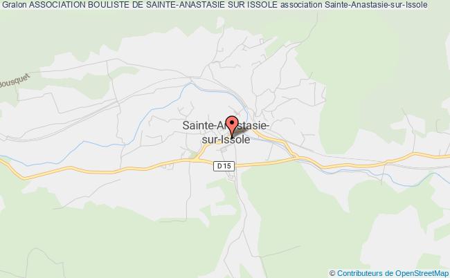 plan association Association Bouliste De Sainte-anastasie Sur Issole Sainte-Anastasie-sur-Issole