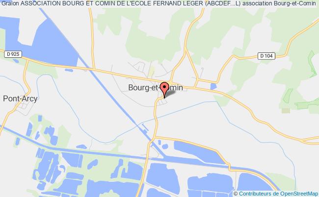plan association Association Bourg Et Comin De L'ecole Fernand Leger (abcdef...l) Bourg-et-Comin