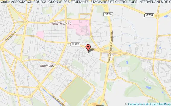 plan association Association Bourguignonne Des Etudiants, Stagiaires Et Chercheurs-intervenants De Cote D'ivoire (abesci) Dijon