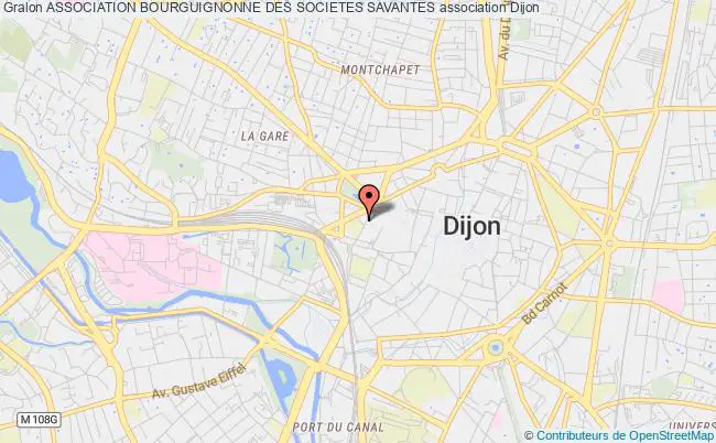 plan association Association Bourguignonne Des Societes Savantes Dijon