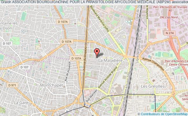 plan association Association Bourguignonne Pour La Parasitologie-mycologie Medicale (abp2m) Dijon