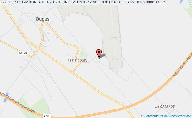 plan association Association Bourguignonne Talents Sans Frontieres - Abtsf Ouges