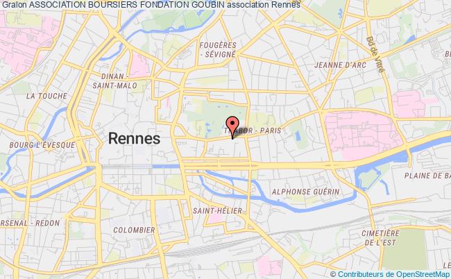 plan association Association Boursiers Fondation Goubin Rennes