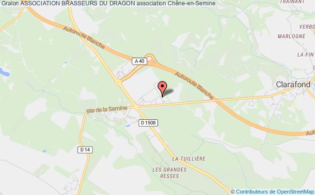 plan association Association Brasseurs Du Dragon Chêne-en-Semine