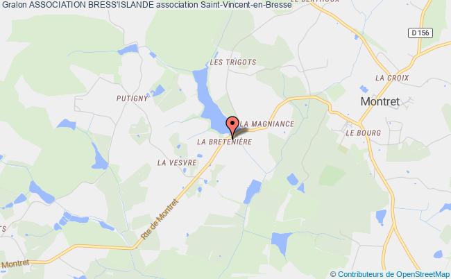 plan association Association Bress'islande Saint-Vincent-en-Bresse