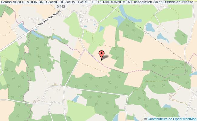 plan association Association Bressane De Sauvegarde De L'environnement Saint-Étienne-en-Bresse