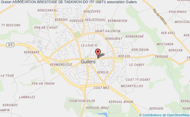 plan association Association Brestoise De Taekwon-do Itf (abti) Guilers