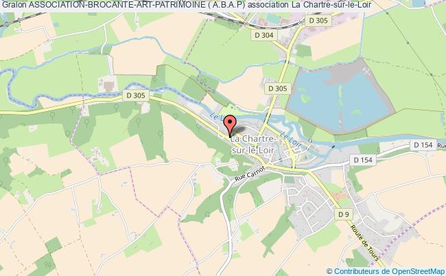 plan association Association-brocante-art-patrimoine ( A.b.a.p) La Chartre-sur-le-Loir