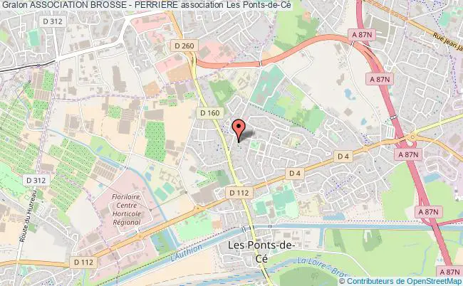 plan association Association Brosse - Perriere Les   Ponts-de-Cé