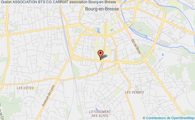plan association Association Bts Cg Carriat Bourg-en-Bresse