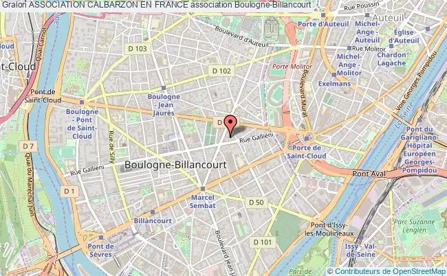 plan association Association Calbarzon En France Boulogne-Billancourt