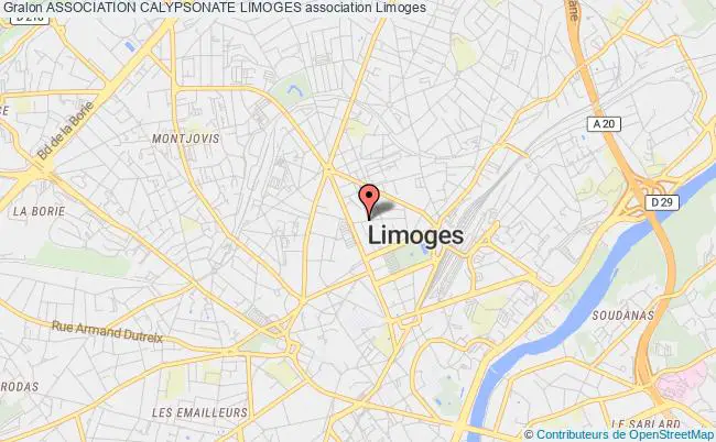 plan association Association Calypsonate Limoges Limoges