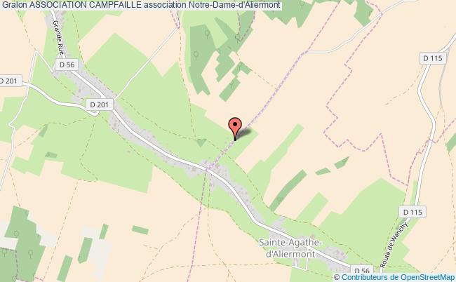 plan association Association Campfaille Notre-Dame-d'Aliermont