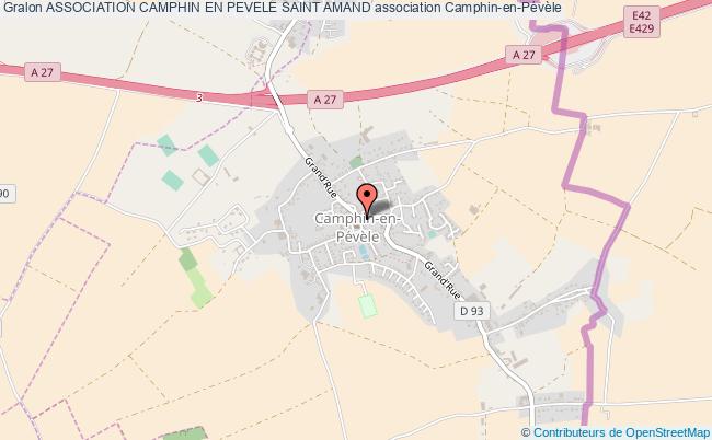 plan association Association Camphin En Pevele Saint Amand Camphin-en-Pévèle